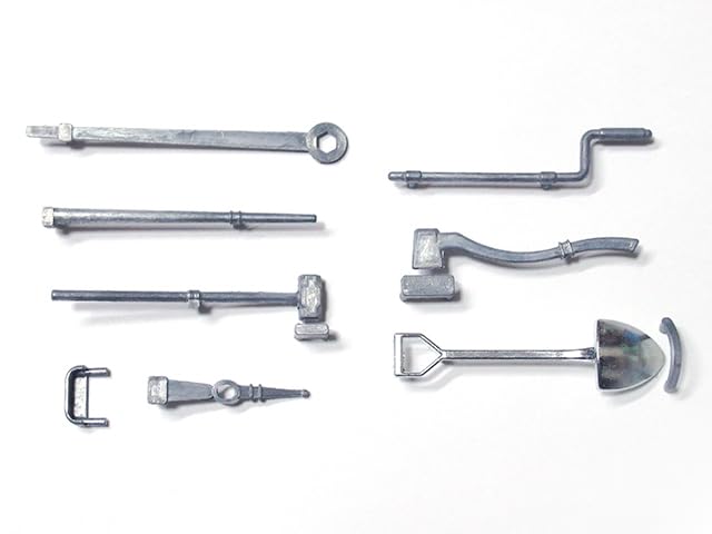 Amazon.co.jp: MATOTOYS 1/16 M4シャーマン 金属製工具セット 固定具付